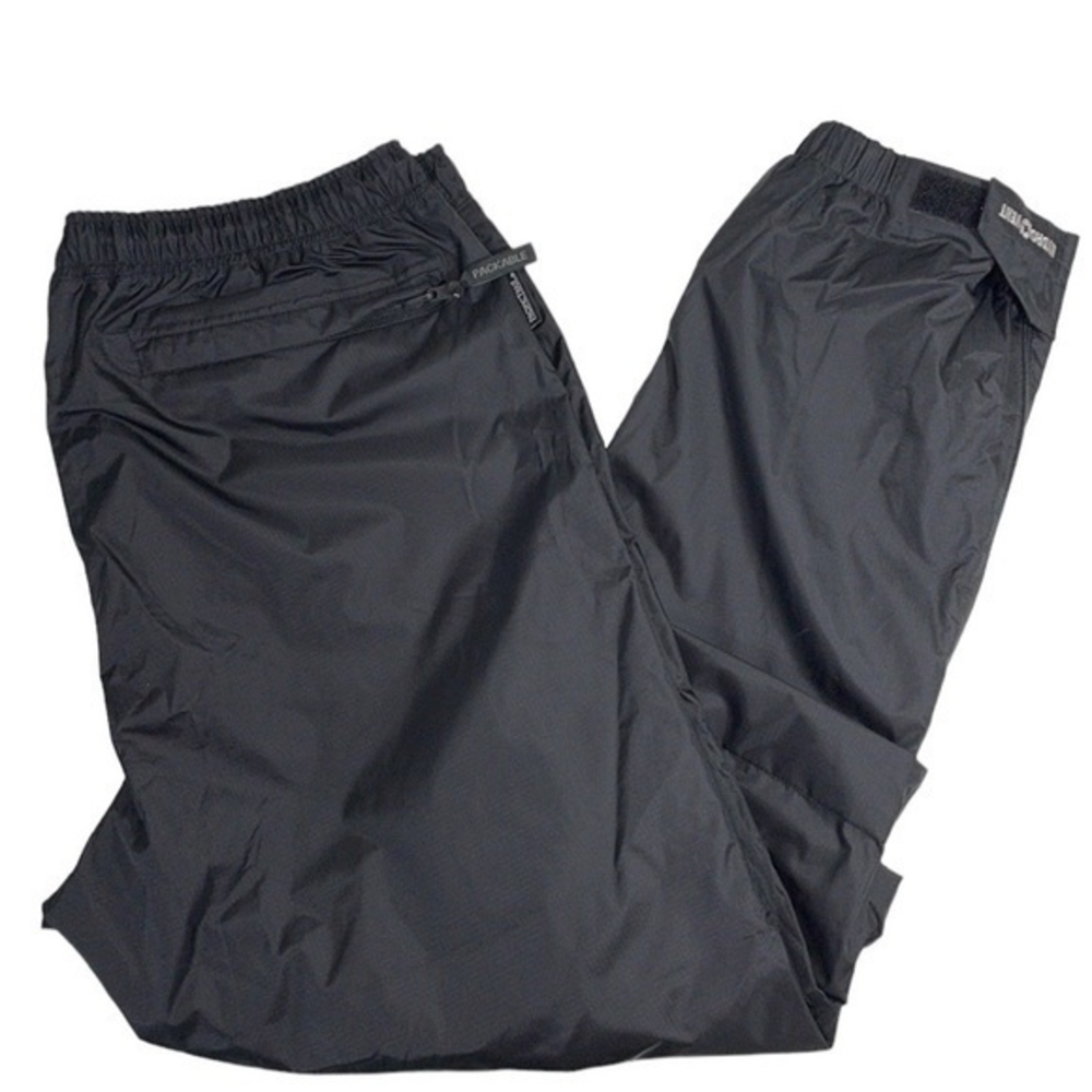 Pacific‎ Trail PacTech men’s XL  black nylon pants with adjustable cuffs. EUC